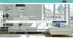 Desktop Screenshot of franckrossimmo.com