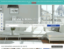 Tablet Screenshot of franckrossimmo.com